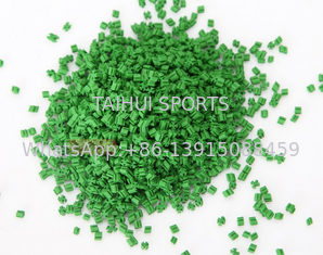 Anti-UV-Künstliches Gras TPE-Granulat-Schockabsorption Fußball / Golf / Basketball / Fitnessstudio