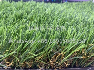 40 mm Kunstgras Grün Falschgras Synthetischer Rasen Teppich Produktion 10 Tage Kompatibel mit Fußball / Rugby / Hockey