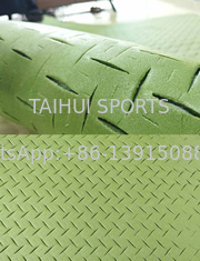 Stapelhöhe 10 mm 8-15 mm Polyethylen-Schockpad Unterlage Kunstrasen Fußballfeld FIFA-Pflächen