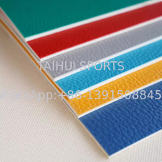 Sport-PVC-Bodenbelag für Tennisplätze / Basketball / Badminton / Volleyball / Fitnessstudio