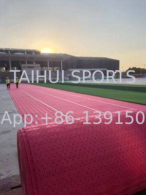 10 mm 12 mm XPE Schaumstoff-Shockpad-Unterlage für Fußball Fußballfeld Kunstrasen