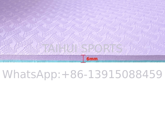 Yoga Gym Alltagsübung Yoga Matten 6MM Gemütliche Fußbodenmatten