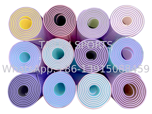 Yoga Gym Alltagsübung Yoga Matten 6MM Gemütliche Fußbodenmatten