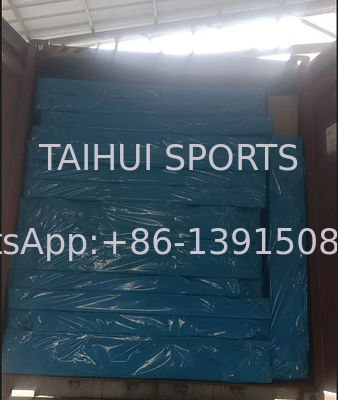 Sportplatz Künstliches Gras Entwässerung Unterlage