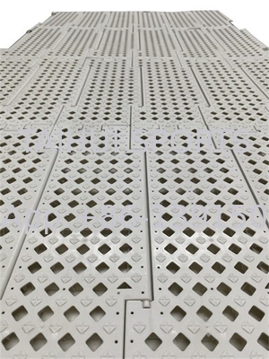 Split-Type Verriegelung Synthetischer Gürtel Stoßklemmen Basketballplatz Tischtennisboden 333,4 mm Höhe 17 mm Für Stadionsport