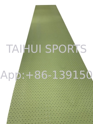 TAIHUI T2510G Schlagplattenunterlage Leichtbau Ausgezeichnete Stoßdämpfung Anpassbare Rolllänge Hohe Haltbarkeit Grün/Anpassen