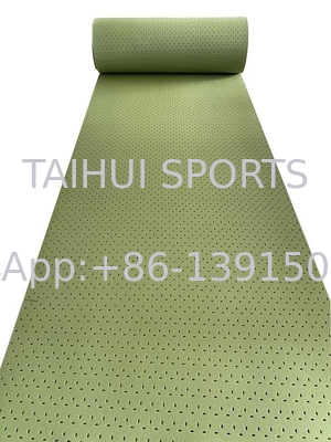 TAIHUI T2510G Schlagplattenunterlage Leichtbau Ausgezeichnete Stoßdämpfung Anpassbare Rolllänge Hohe Haltbarkeit Grün/Anpassen
