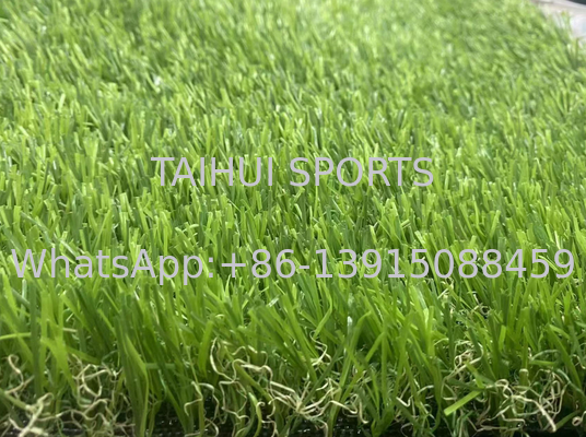 Grünes künstliches Gras 30 mm Rasenwand für Rugby-Sport Fußboden Wartungsfrei