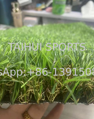 Synthetisches Gras 40 mm Höhe Fußballschule Rasen Kunstrasen Rollen Grün Kunstrasen Teppich für Fußballfeld