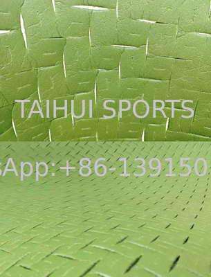 UV5000 Style 8-20mm Polyethylen-Stoßdämpferunterlage. Ausgezeichnete UV-Beständigkeit für wartungsfreie Fußball-/Rugby-/Hockeyfelder