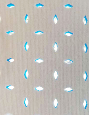 Neues Schockpad mit Laminatiertem Stoff und 3D-Nylon-Stoff aus PE-Schaum unter künstlichem Gras für Sportfelder