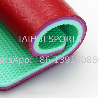 Sport-PVC-Bodenbelag für Tennisplätze / Basketball / Badminton / Volleyball / Fitnessstudio