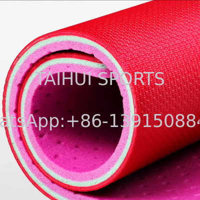 Indoor Court PVC Rubber Floor Mat 3.5-10mm Thickness Sport PVC Flooring For Volleyball Badminton Tennis Dance Room Gym