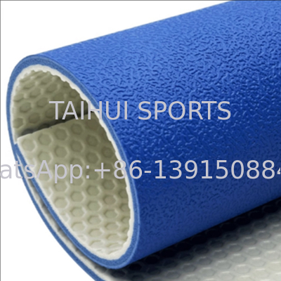 Indoor Court PVC Rubber Floor Mat 3.5-10mm Thickness Sport PVC Flooring For Volleyball Badminton Tennis Dance Room Gym