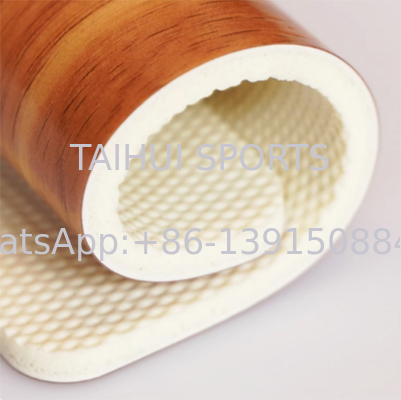 Moderne, umweltfreundliche 3,5 mm-8 mm langlebige Sportböden Holzkorn für Basketball/Volleyball/Tischtennis/Badminton/Pickleball