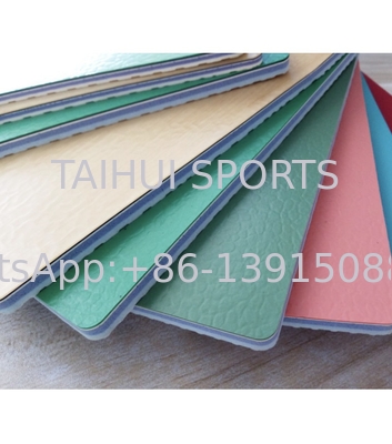 4,5 mm 6 mm 7 mm 8 mm Dicke PVC-Bodenbelag für Indoor-Futsal-Felder, Indoor-Sportböden