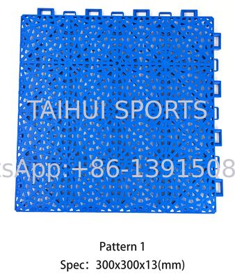 Umweltfreundlicher, langlebiger, feuerfester Polypropylen-Sportboden mit verriegelbaren PP-Fliesen für Basketball-, Tennis- und Fußballplätze