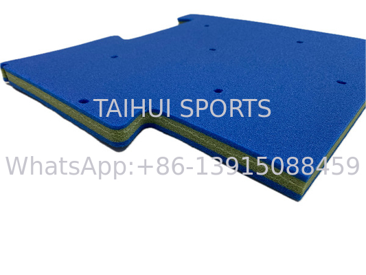 30 kg/m3 Schockpads für Spielplätze UV-beständig 3 Schichten Rasenfläche Sicherheitsschicht Abflussschicht