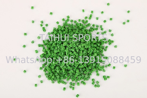 Grüner Rasen Gummifüllstoff 1,3 g/Cm3 UV-beständig für Sportplätze mit künstlichem Gras