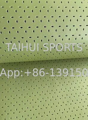 FIFA-zertifizierte Schockpolster-Unterlage mit anpassbarer Dicke und Rautenlochdesign für Kunstrasen