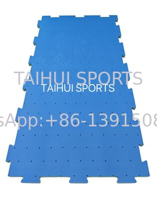 20mm 30mm 50mm Prefabricated PE Foam Shock Pads Water Drainage Performance Safety HIC CFH Impact Tested