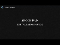 Schaumstoff-Shockpad-Unterlage 8mm-20mm für Sportfelder mit künstlichem Gras