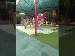 Verriegelung von künstlichem Gras Abwasserunterlage Rutschsicherung Weichfall für Fußball / Fußball