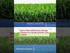 Sportfeld Kunstgras-Abwasserunterlage Umweltfreundliche Kunstgras-Unterlage
