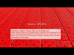 Premium-Muster-Schockpad für künstlichen Rasen Hochleistungslösung Bestlösung für künstlichen Rasen EN:15530 EN15330
