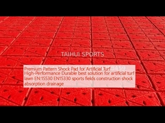 Premium-Muster-Schockpad für künstlichen Rasen Hochleistungslösung Bestlösung für künstlichen Rasen EN:15530 EN15330