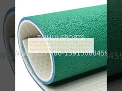 Innenhof PVC-Gummibodenmatte 3,5-10 mm Dicke Sport PVC-Boden für Volleyball & Badminton & Tennis & Tanzzimmer & Fitnessstudio